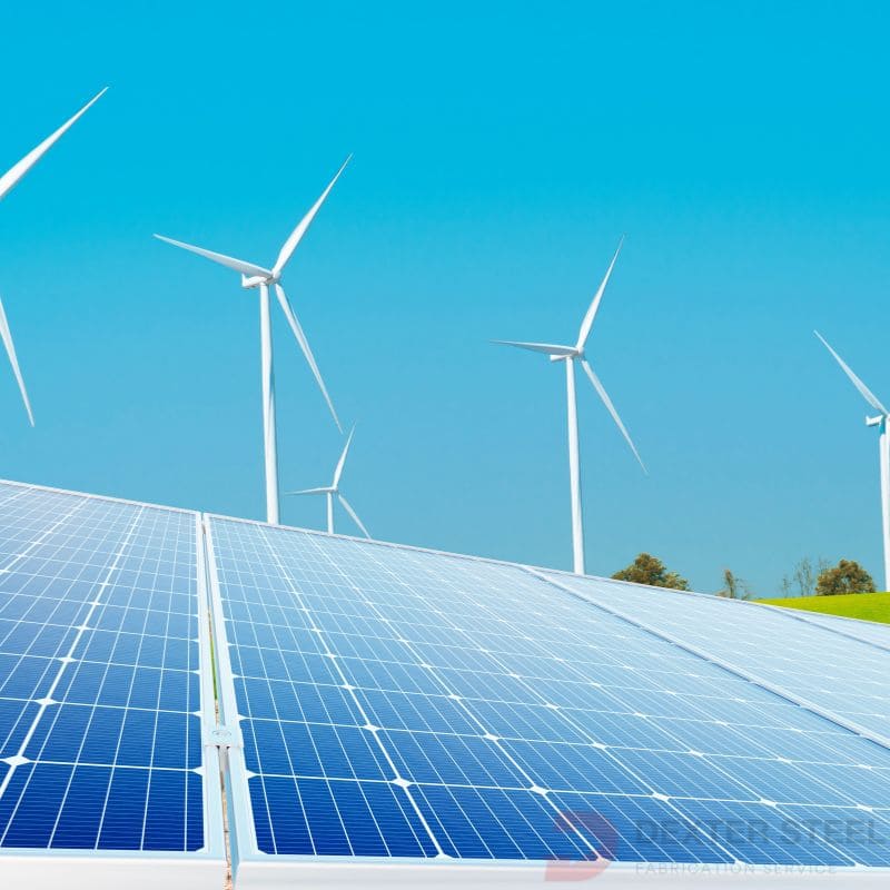 Steel Frames for Power Plants and Transmission Towers