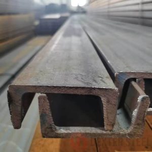 C and U channel steel sections, standard structural profiles