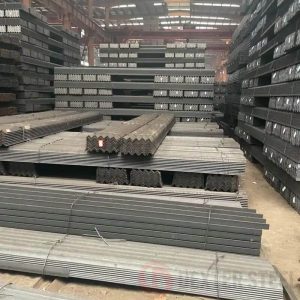 Carbon steel angle iron with mill finish, structural grade