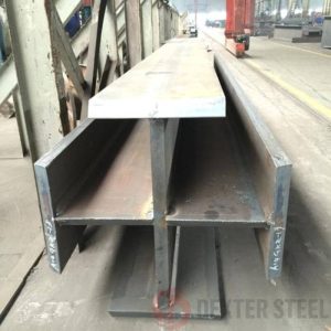 Custom cross-section steel column with unique profile design