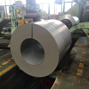 Clean HRPO steel coils with metallic gray surface, ready for cold rolling