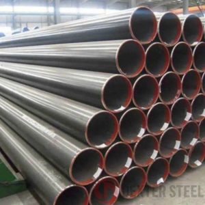 Large diameter LSAW steel pipes with longitudinal weld seam