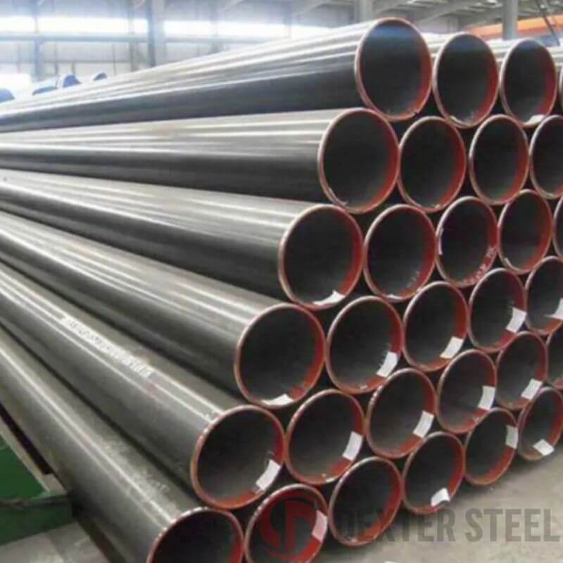 Large diameter LSAW steel pipes with longitudinal weld seam