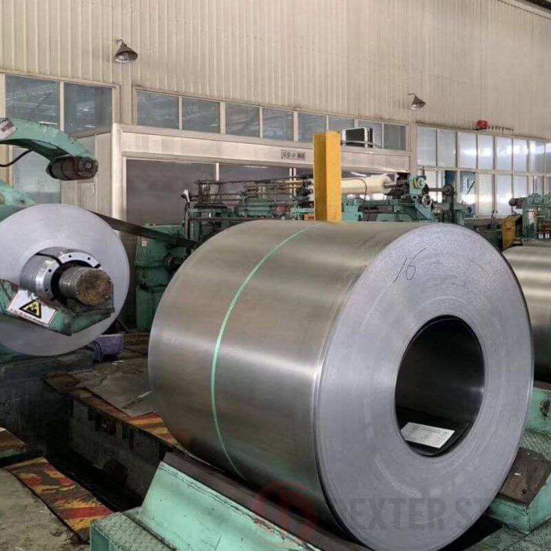ZAM coated steel coils with uniform matte silver surface